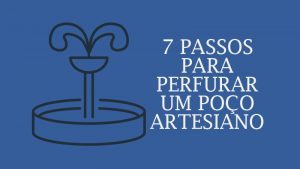 Quer perfurar um poço artesiano? Conheça os 7 passos que você deve seguir.